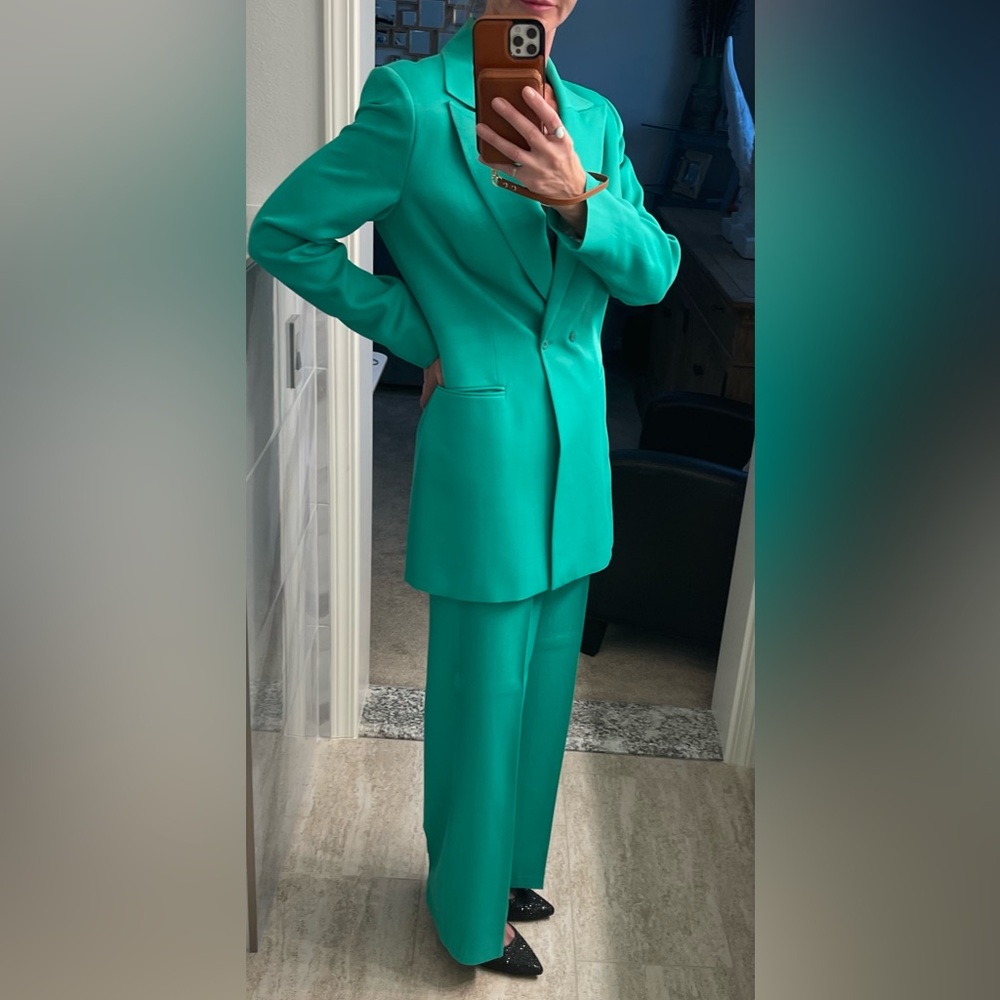 Women’s Green Suit by Ana Sousa